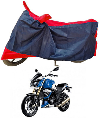 Mdstar Waterproof Two Wheeler Cover for Mahindra(Mojo, Red, Blue)