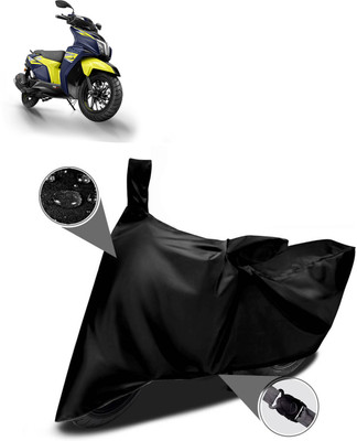 DeepShakshi AUTOMOTIVE Two Wheeler Cover for TVS(Ntorq 125, Black)