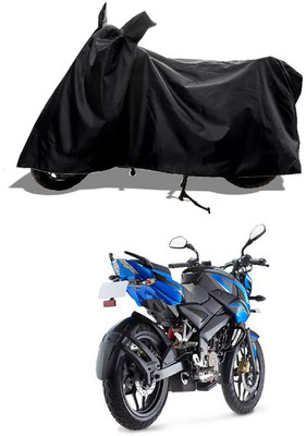 GROFATIK Two Wheeler Cover for Bajaj(Pulsar 200NS FI, Black)