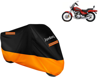 Juvdoxj Waterproof Two Wheeler Cover for Yamaha(Enticer, Orange)