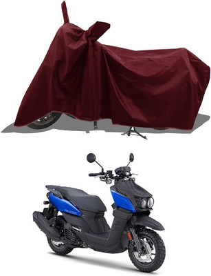 KEDIT Two Wheeler Cover for Yamaha(Maroon)