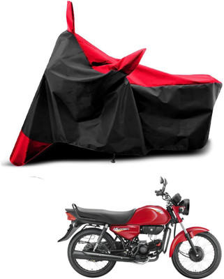 AASHTIK MART Two Wheeler Cover for Universal For Bike(HF Dawn, Red, Black)