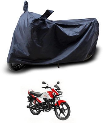 AASHTIK MART Two Wheeler Cover for Hero(Splendor I Smart, Black)