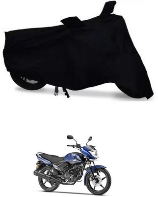 THE REAL ARV Waterproof Two Wheeler Cover for Yamaha(Saluto, Black)