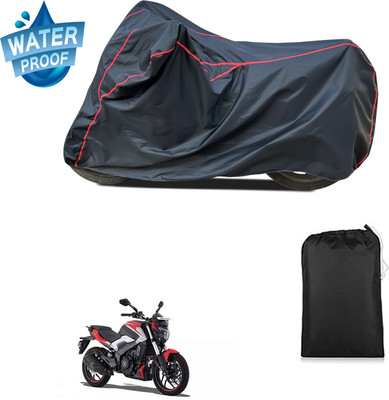 CODOKI Waterproof Two Wheeler Cover for Bajaj(Dominar 250, Black)