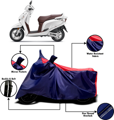 AUCTIMO Two Wheeler Cover for Honda(Aviator, Multicolor)