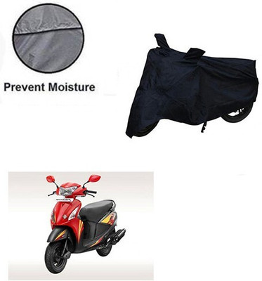 MMSSTAR Waterproof Two Wheeler Cover for Hero(Pleasure, Black)