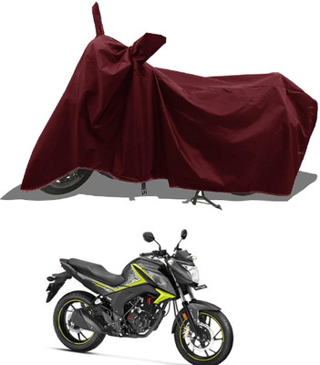 MWBB Waterproof Two Wheeler Cover for Honda(CB Hornet 160, Maroon)