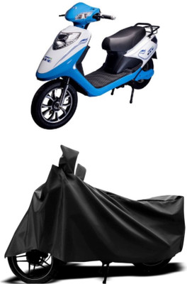 MMSSTAR Waterproof Two Wheeler Cover for Ampere(V 48, Black)
