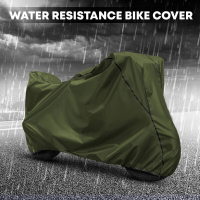 Starvin Waterproof Two Wheeler Cover for Bajaj(Avenger, Green, Black)