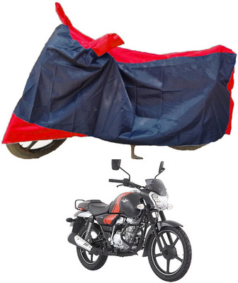 MMSSTAR Waterproof Two Wheeler Cover for Bajaj(V12, Red, Blue)