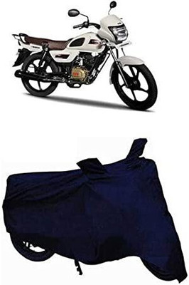 DeepShakshi AUTOMOTIVE Waterproof Two Wheeler Cover for TVS(Radeon, Black)