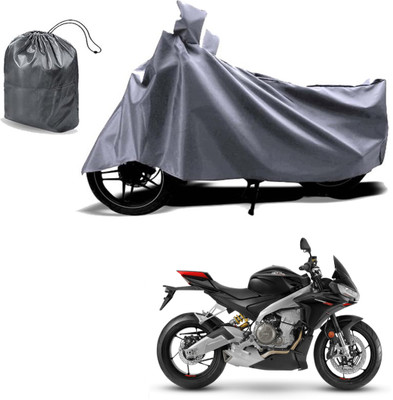 Autoinnovation Waterproof Two Wheeler Cover for Aprilia(Grey)
