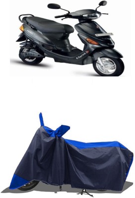 SUGASHRI Waterproof Two Wheeler Cover for Hero(E Sprint, Blue, Blue)