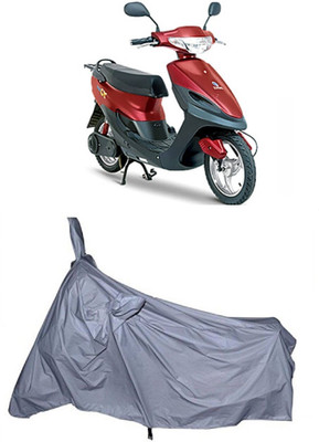 Varnwal E Commerce Waterproof Two Wheeler Cover for Avon(E Scoot, Silver)