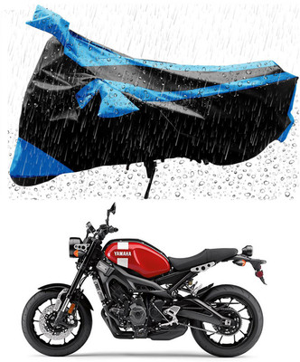 Furious3D Two Wheeler Cover for Yamaha(XSR155, Blue, Black)