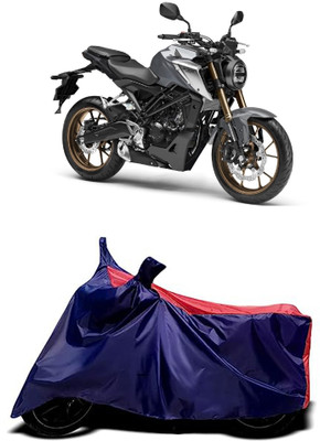 VESMEI Two Wheeler Cover for Hero(Duet 125CC, Red)