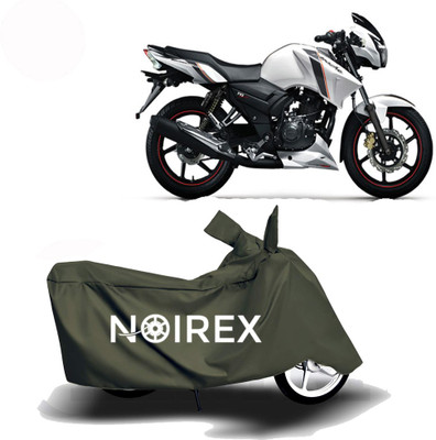 NOIREX Two Wheeler Cover for TVS(Apache 150, Green)