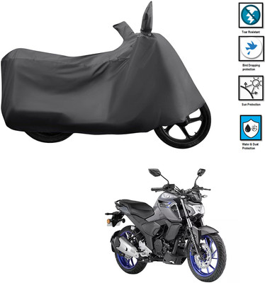 PAGORA Waterproof Two Wheeler Cover for Yamaha(FZS-FI V3 BS6, Grey)