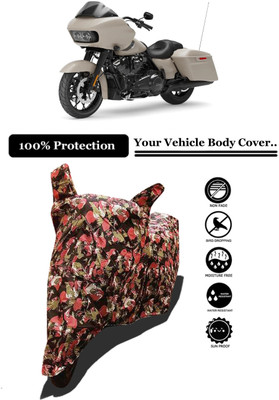 Amexride Two Wheeler Cover for Harley Davidson(Road Glide Special, Multicolor)