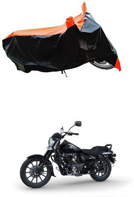VESMEI Two Wheeler Cover for Bajaj(Avenger Street 160, Orange)