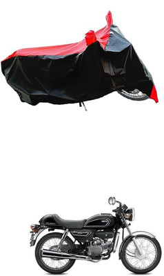 VESMEI Two Wheeler Cover for Hero(Splendor Pro Classic, Red)