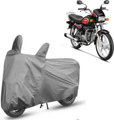 Mdstar Waterproof Two Wheeler Cover for Hero(Splendor, Grey)