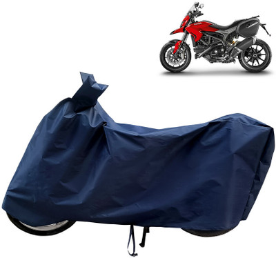Horseyaart Waterproof Two Wheeler Cover for Ducati(Hyperstrada, Blue)
