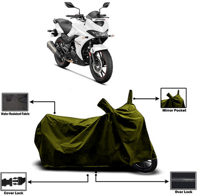 Amexride Two Wheeler Cover for Hero(MotoCorp Xtreme 200S, Green)