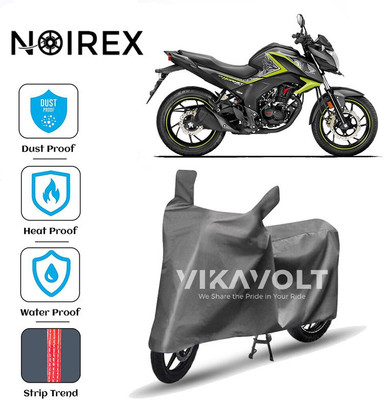 NOIREX Two Wheeler Cover for Honda(CB Hornet 160R, Grey)