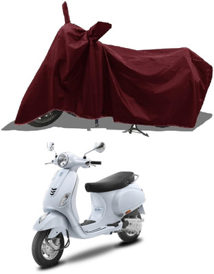 AESTRYD Two Wheeler Cover for TVS(XL 100 Heavy Duty BS6, Maroon)