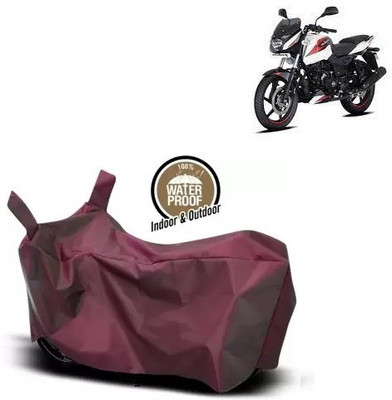OliverX Waterproof Two Wheeler Cover for Bajaj(Pulsar 180 BS6, Maroon)