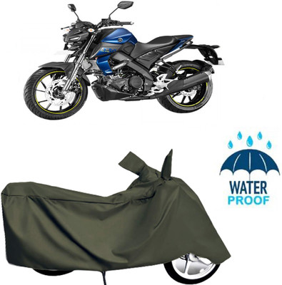 DeepShakshi AUTOMOTIVE Waterproof Two Wheeler Cover for Yamaha(Green)