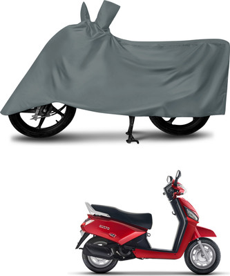 DeepShakshi AUTOMOTIVE Waterproof Two Wheeler Cover for Mahindra(Gusto, Grey)