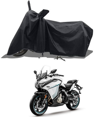 PAGORA Waterproof Two Wheeler Cover for CFMoto(650GT, Black)