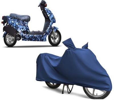 EGAL Waterproof Two Wheeler Cover for Hero(Electric AXLHE-20 BS6, Blue)