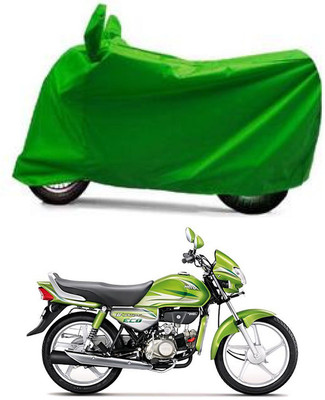 Furious3D Two Wheeler Cover for Hero(HF Deluxe Eco, Green)