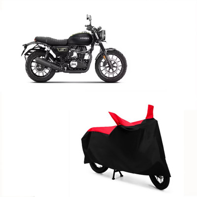 Autohug Waterproof Two Wheeler Cover for Honda(CB350RS, Black, Red)