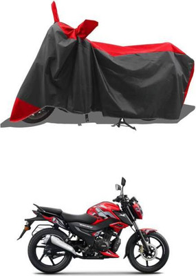 RAAMKM Waterproof Two Wheeler Cover for TVS(Raider, Red)
