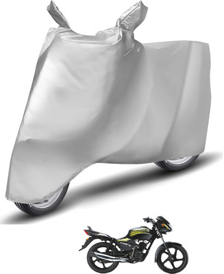 Caronix Waterproof Two Wheeler Cover for TVS(Star City, Silver)