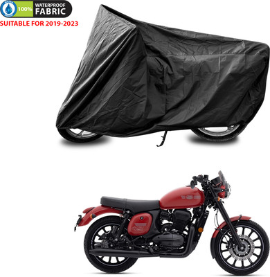 PAGORA Waterproof Two Wheeler Cover for JAWA(42 BS6, Black)