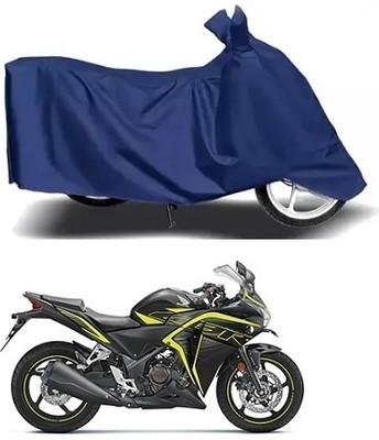 Raghu Rani Traders Waterproof Two Wheeler Cover for Honda(CBR 250R, Blue)