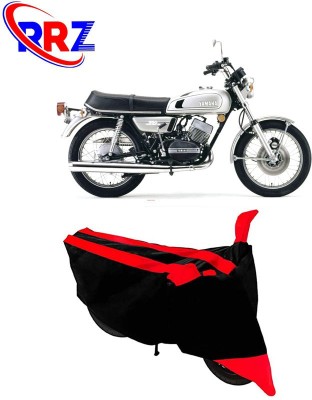 RRZ Waterproof Two Wheeler Cover for Yamaha(RD 350, Black, Red)