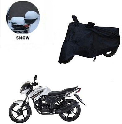 DeepShakshi AUTOMOTIVE Waterproof Two Wheeler Cover for Yamaha(SZ-S, Black)