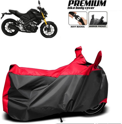smwzxyu Waterproof Two Wheeler Cover for Yamaha(MT 15, Red)