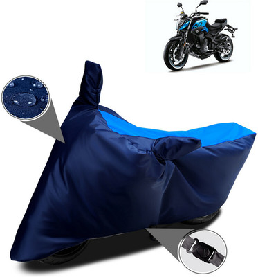 RRZ Two Wheeler Cover for CFMoto(400NK, Blue)