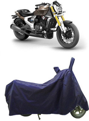 Coxtor Waterproof Two Wheeler Cover for TVS(Zeppelin BS6, Blue)