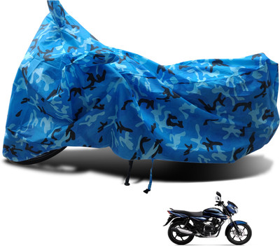 Euro Care Waterproof Two Wheeler Cover for Bajaj(Discover 135, Blue)