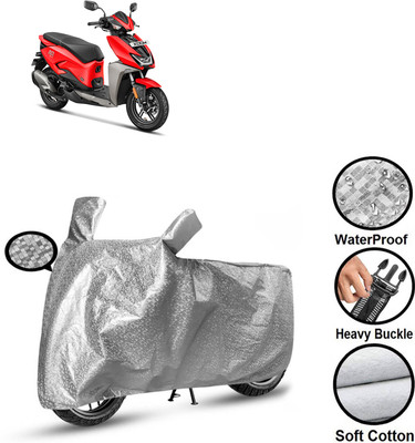 CODOKI Waterproof Two Wheeler Cover for Hero(Silver)