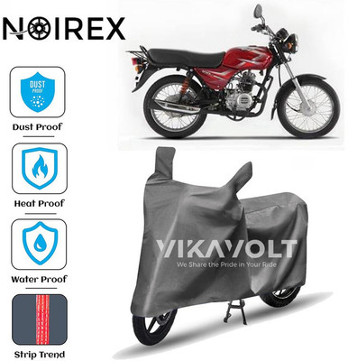NOIREX Two Wheeler Cover for Bajaj(CT100, Grey)